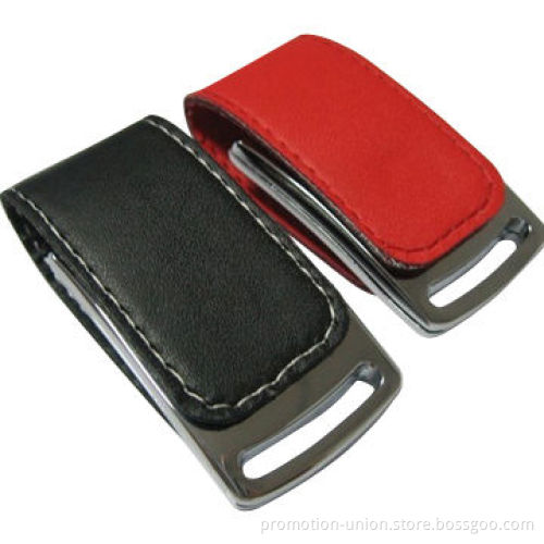 Leather Mini USB Flash Drive, Full Capacity, Fast Shipping Via FedEx Two Days to USA